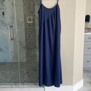 Vonda size small blue dress maxi